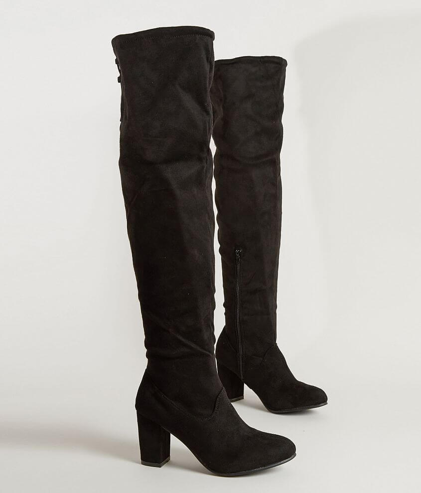 Solely Black by BKE Gianna Boot front view