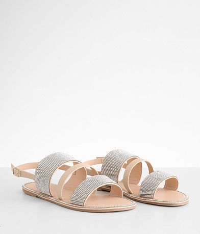 Qupid Kazen Rhinestone Sandal misc detail 1 view
