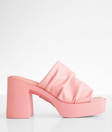 Qupid Leyla Heeled Sandal front view