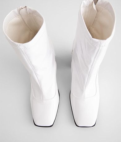 Qupid Toronto Faux Patent Leather Boot misc detail 5 view