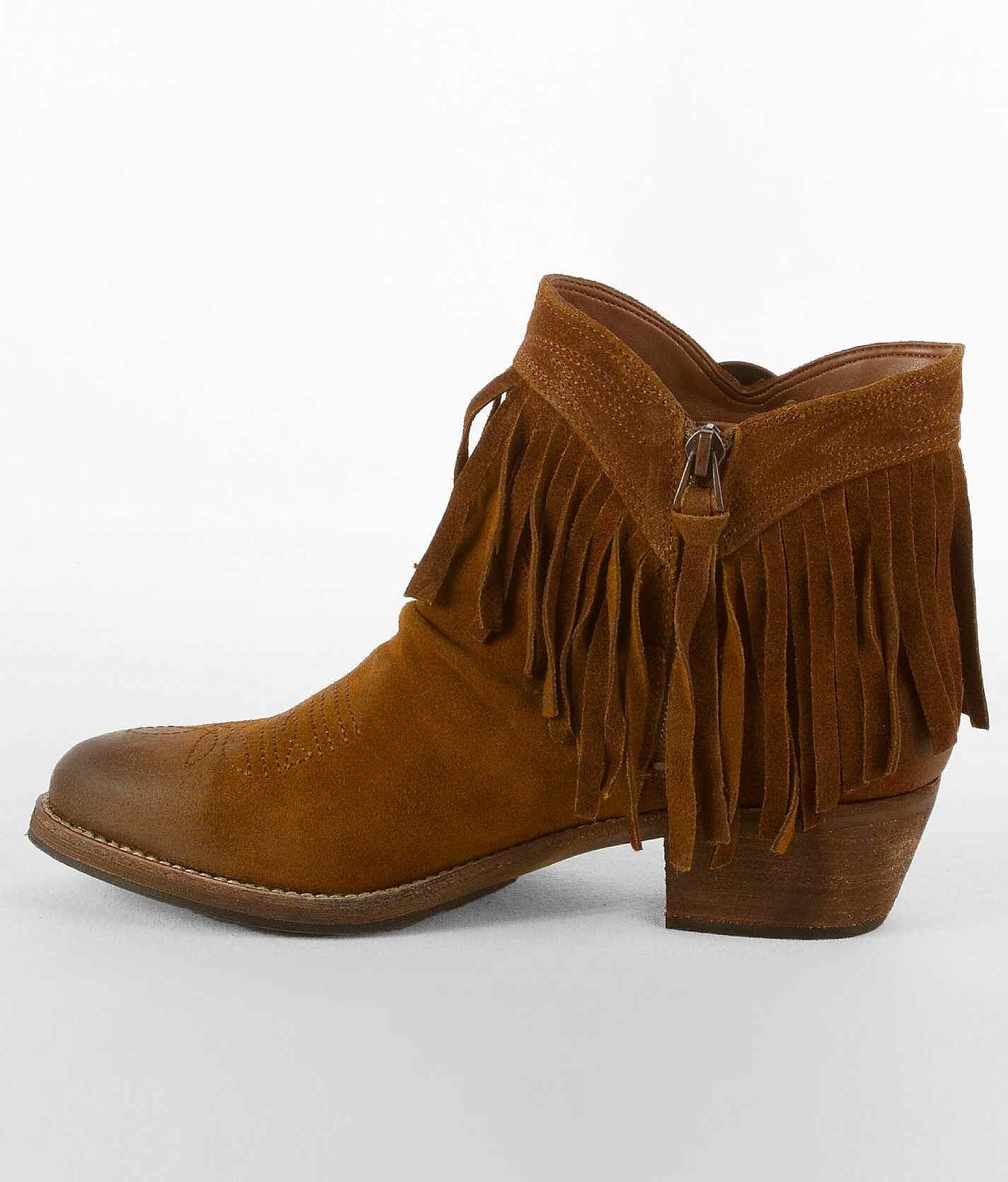 sam edelman sidney fringe ankle boot