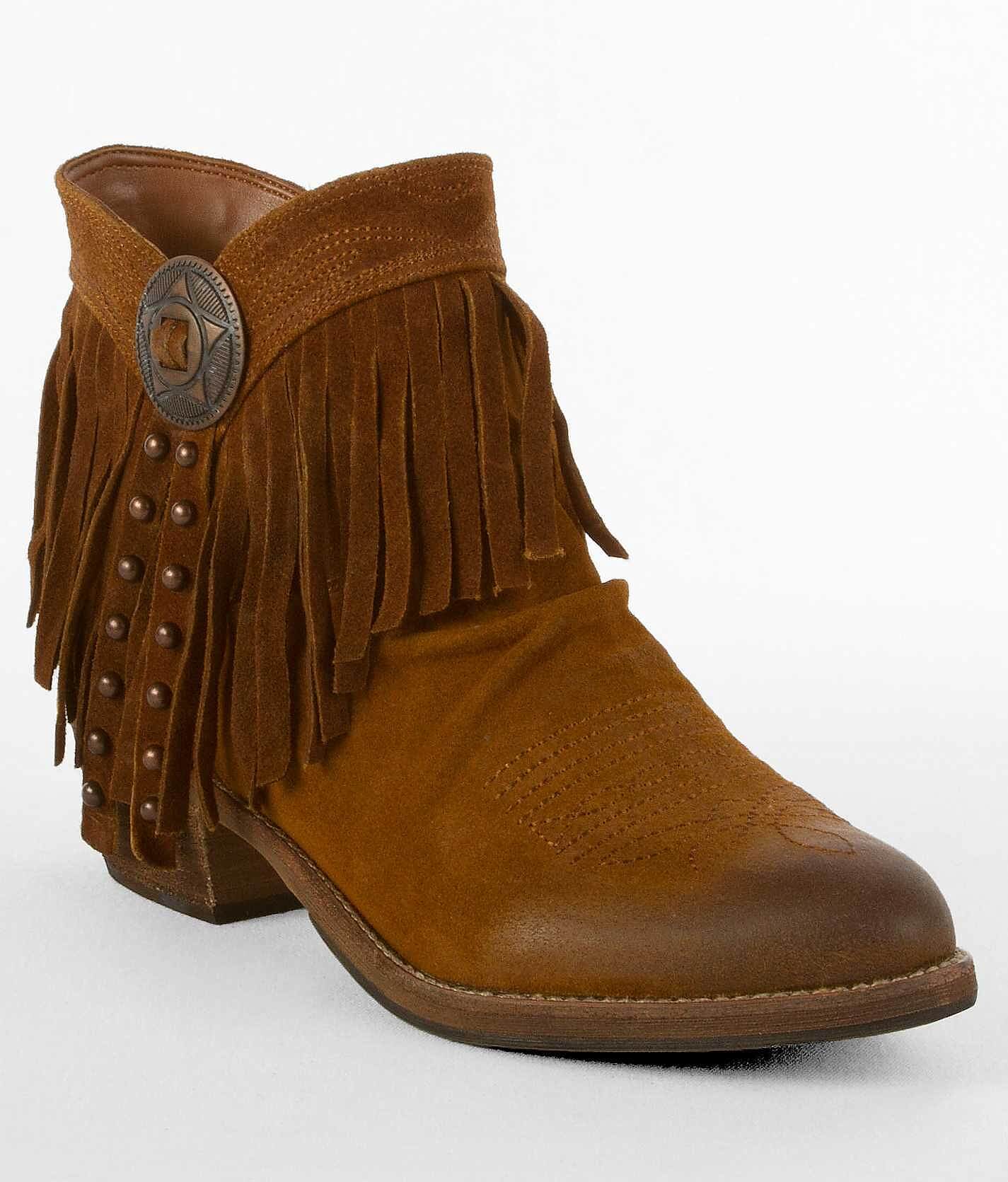 sam edelman sidney fringe ankle boot