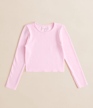 BKEssentials Girls - Ribbed Top front view