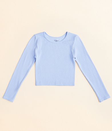 BKEssentials Girls - Ribbed Top front view