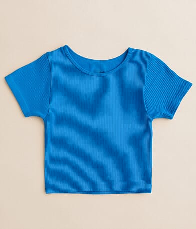 BKEssentials Girls - Ribbed Top front view