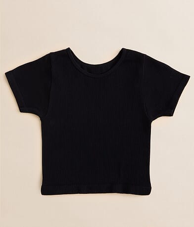 BKEssentials Girls - Ribbed Top front view
