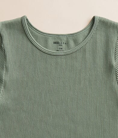 Girls - Ribbed Top thumbnail 3