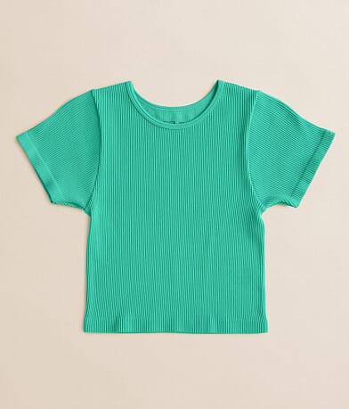 BKEssentials Girls - Ribbed Top front view