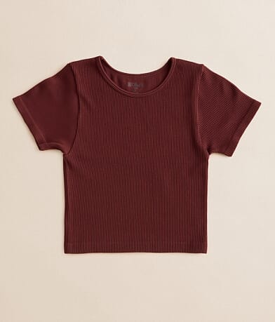 BKEssentials Girls - Ribbed Top front view