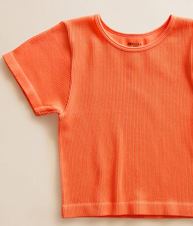 Girls - Ribbed Top thumbnail 3