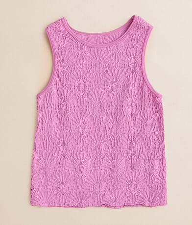 BKE Girls- Textured Stretch Brami front view