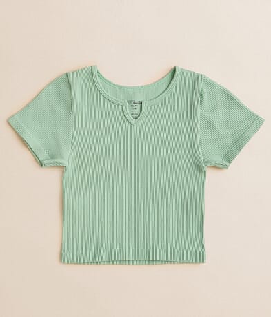 BKEssentials Girls - Ribbed Top front view