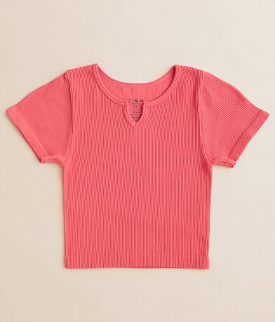 BKEssentials Girls - Ribbed Top front view