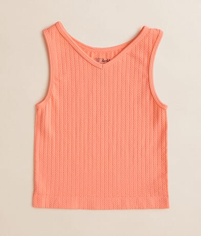 BKEssentials Girls - Ribbed Two-Way Brami front view