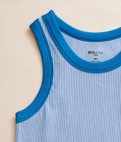 Girls - Contrast Trim Tank Top thumbnail 3
