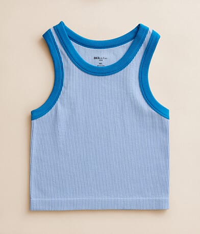 Girls - Contrast Trim Tank Top