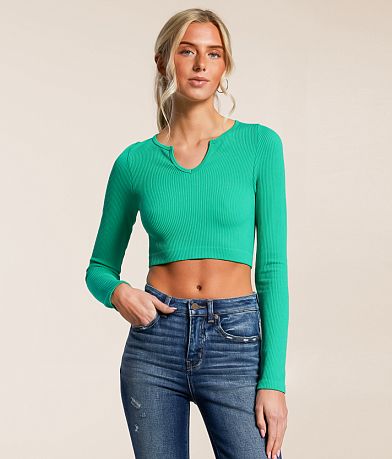 Freshwear Notched Top front view