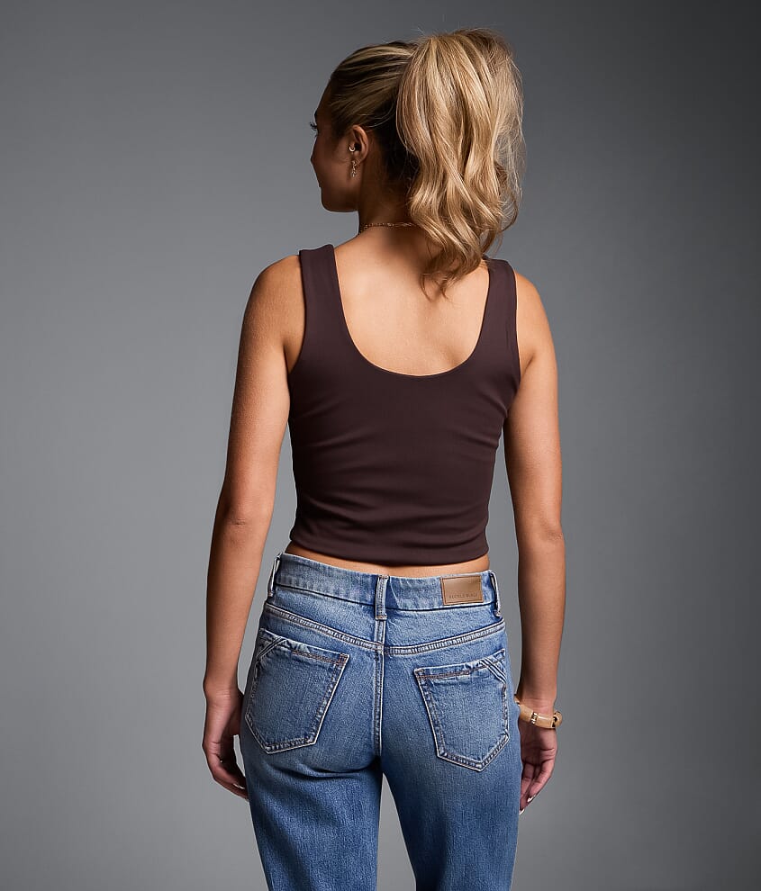 Shaping &amp; Smoothing Cropped Tank Top - thumbnail 6