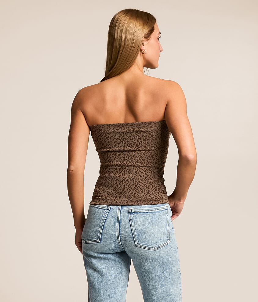 Leopard Tube Top - thumbnail 3