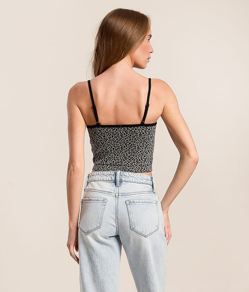 Cheetah Ribbed Brami - thumbnail 5