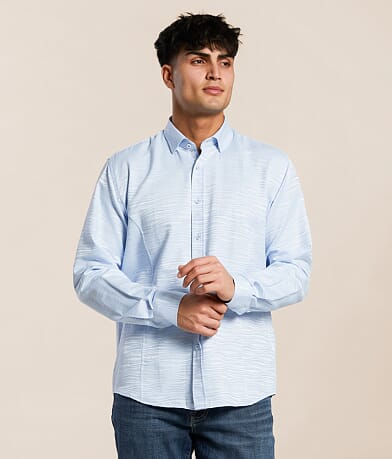Eight X Striped Shirt front view