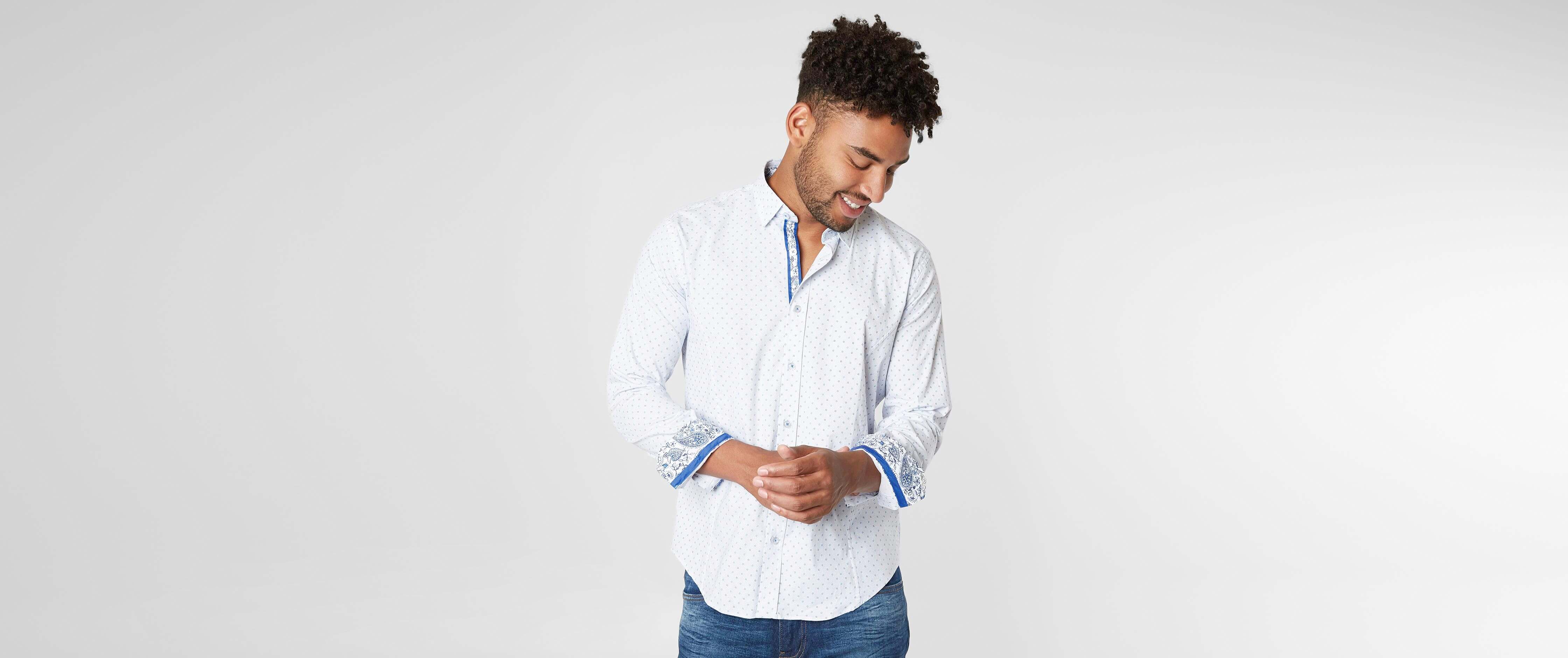 Image of Eight X Printed Stretch Shirt