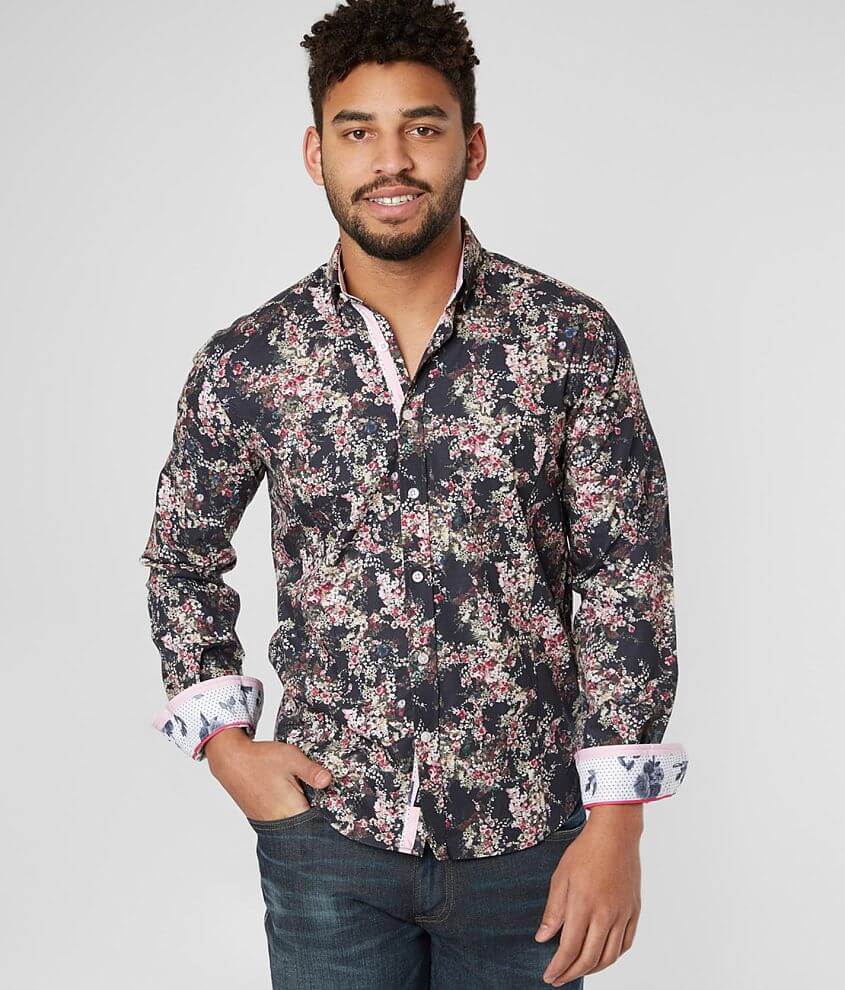 Eight X Floral Print Shirt - Men's Shirts in Multi | Buckle