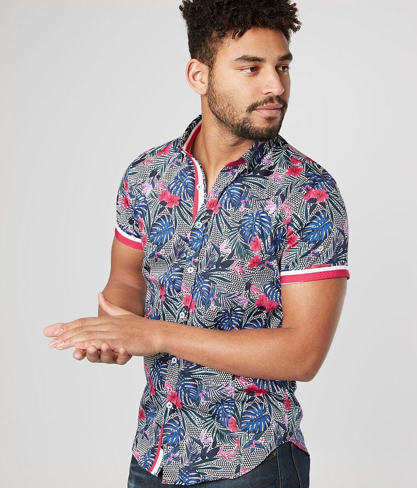 Eight X Floral Shirt - Men's Shirts in Multi | Buckle