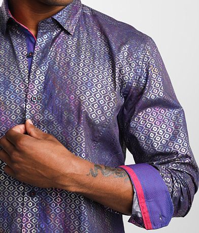 Eight X Iridescent Printed Shirt misc detail 1 view