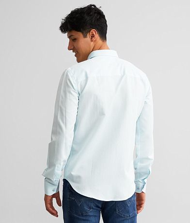 Eight X Textured Jacquard Shirt back view