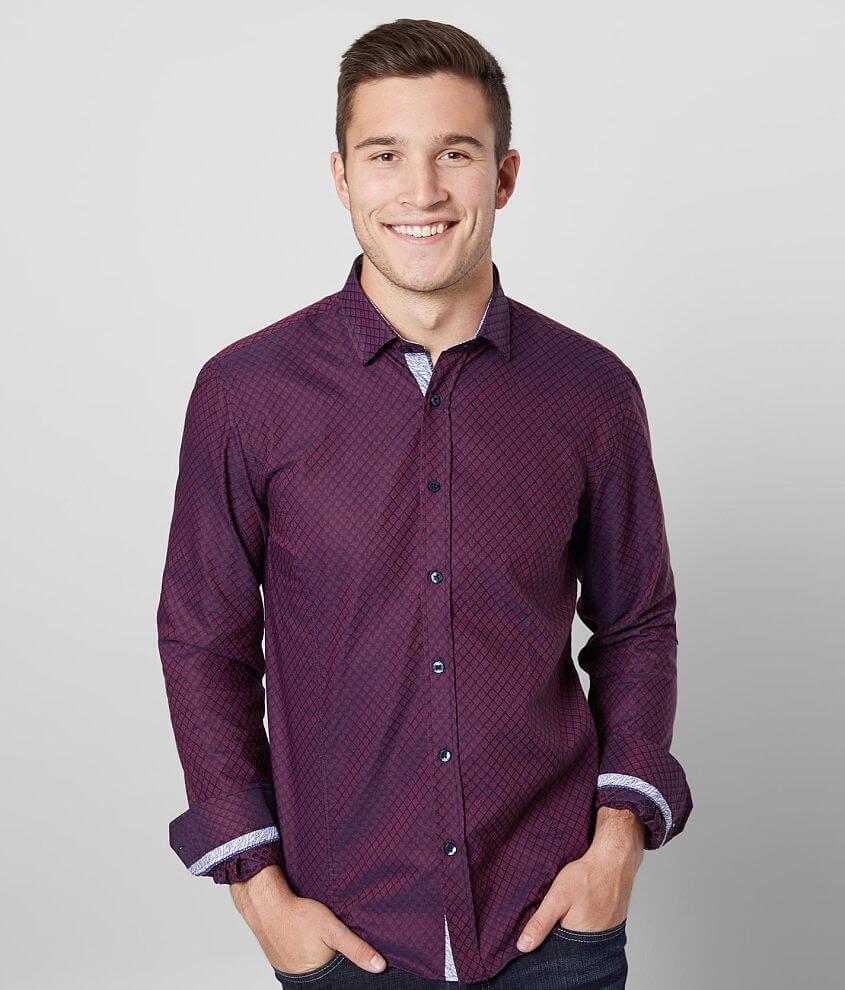 Eight X Woven Jacquard Shirt