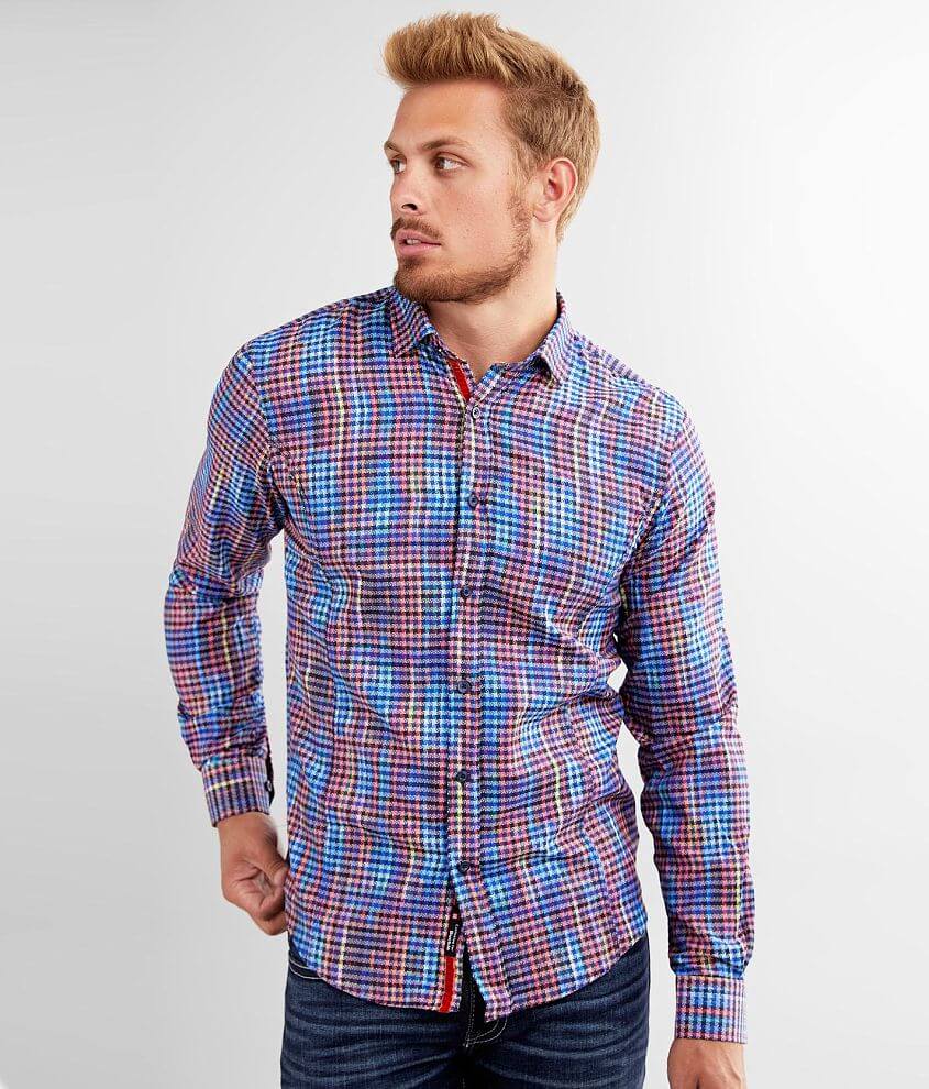 Eight X Houndstooth Shirt - Men's Shirts in Multi | Buckle