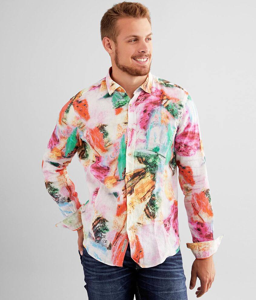 Multi Linen Floral Shirt