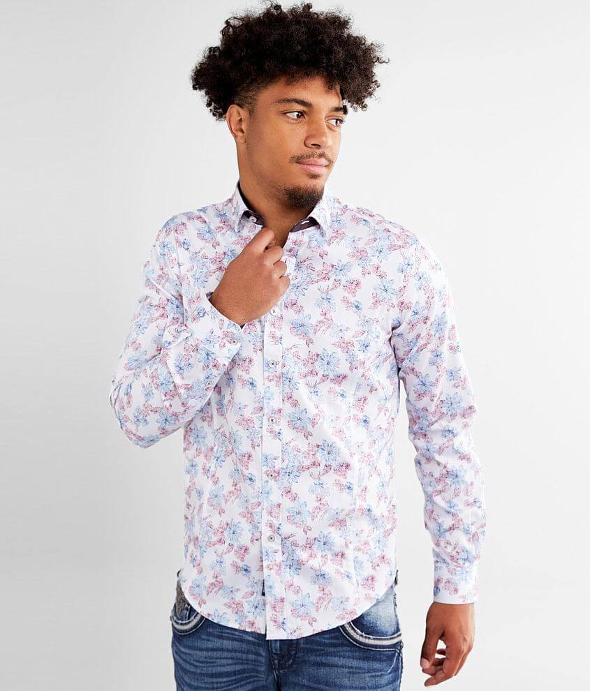 Eight X Washed Floral Shirt