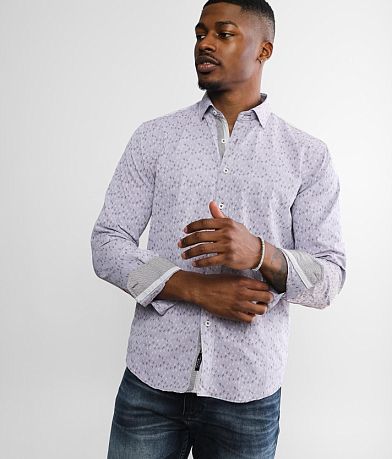Eight X Embroidered Shirt front view