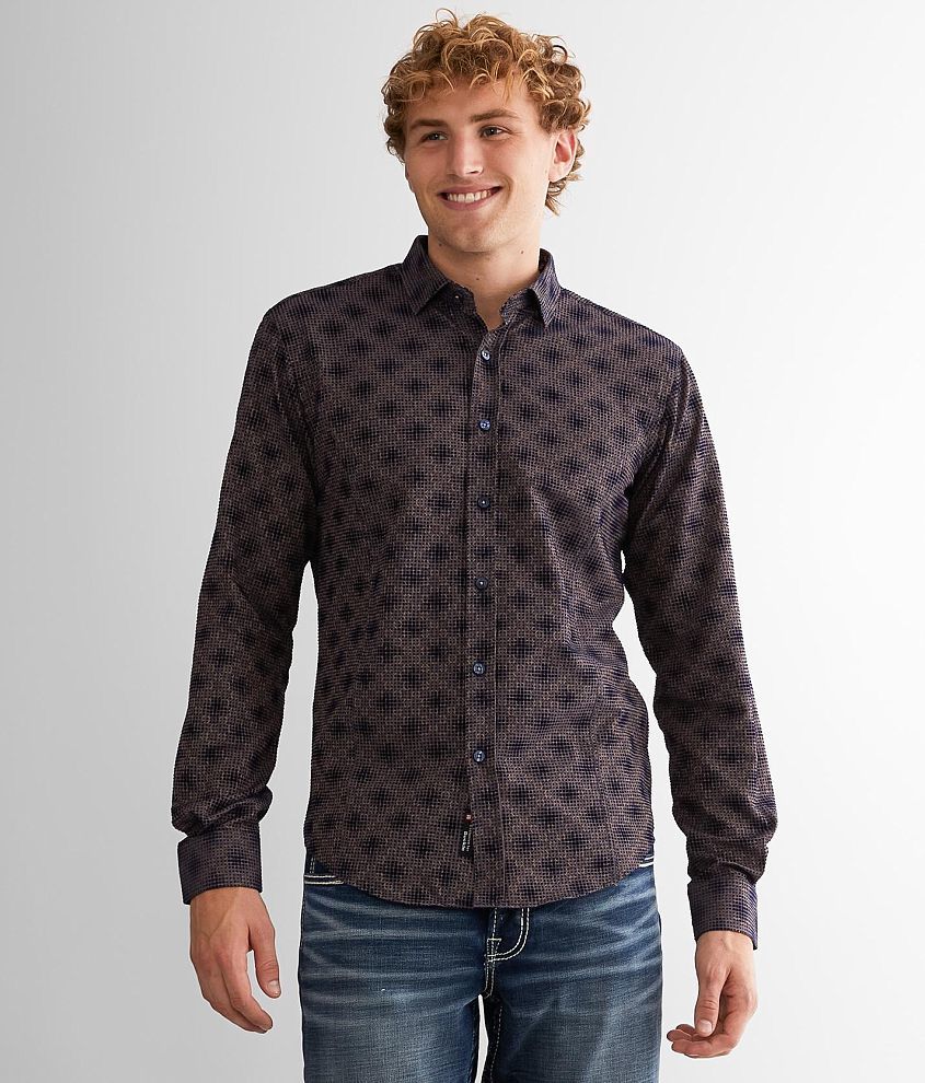 Eight X Printed Shirt front view