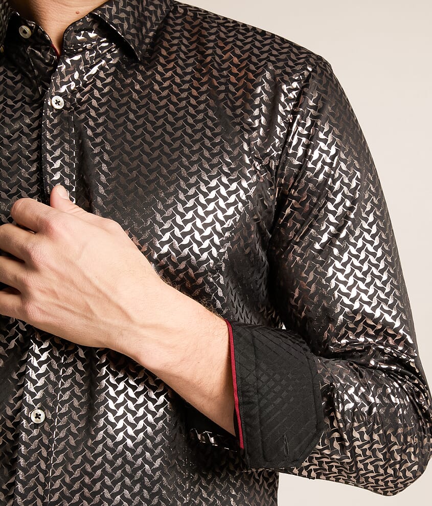 Foiled Stretch Shirt