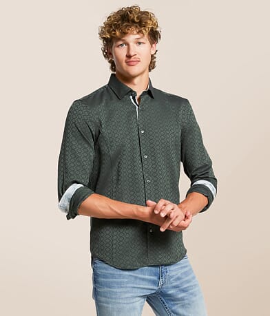 Eight X Open Weave Shirt front view