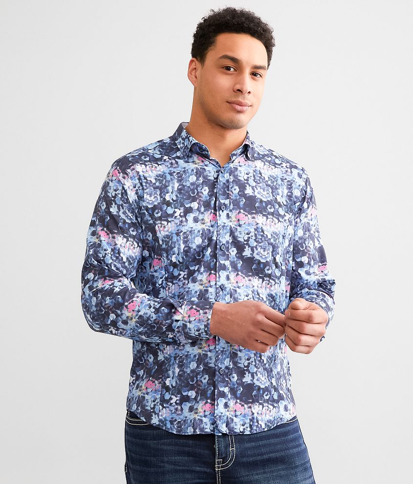 Eight X Blur Stretch Shirt front view