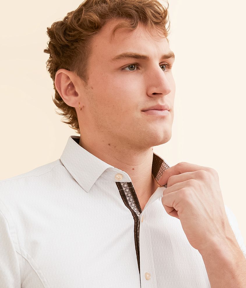 Tonal Print Shirt