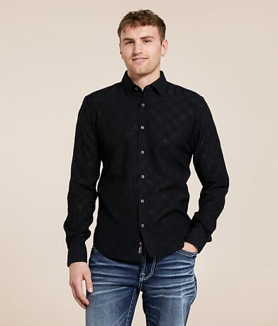 Eight X Textured Shirt front view
