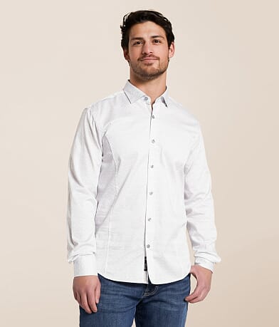 Eight X Printed Stretch Shirt front view