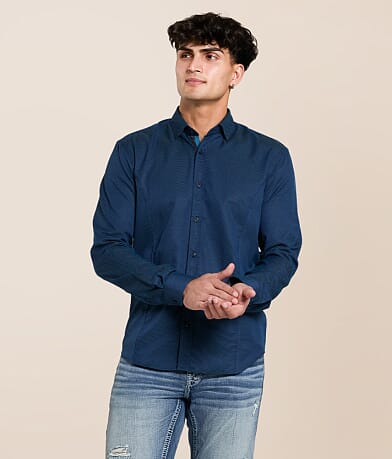 Eight X Printed Shirt front view