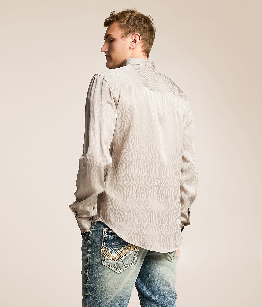 Metallic Embroidered Shirt