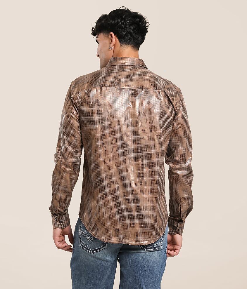 Foiled Stretch Shirt
