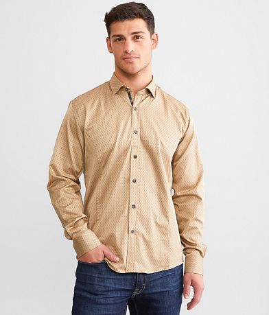 Eight X Embroidered Shirt front view