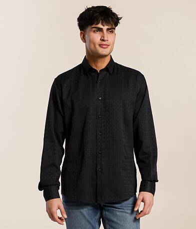 Eight X Tonal Print Shirt front view