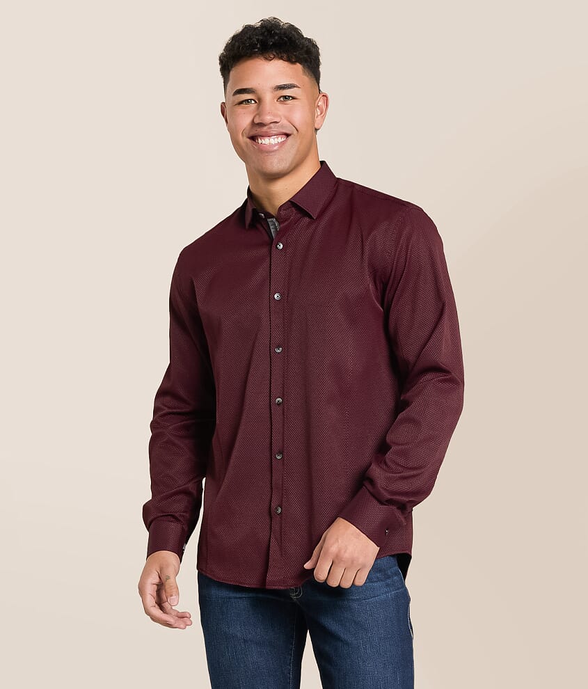 Mini Checkered Stretch Shirt