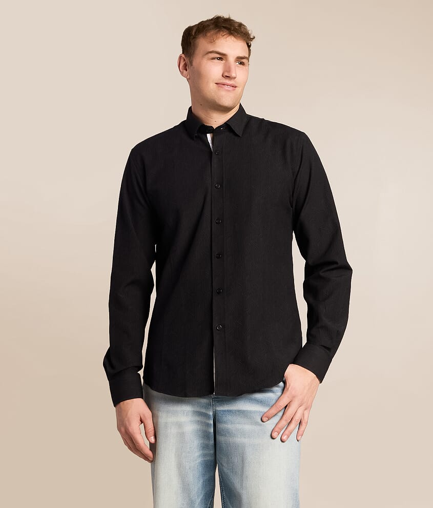 Textured Stretch Shirt