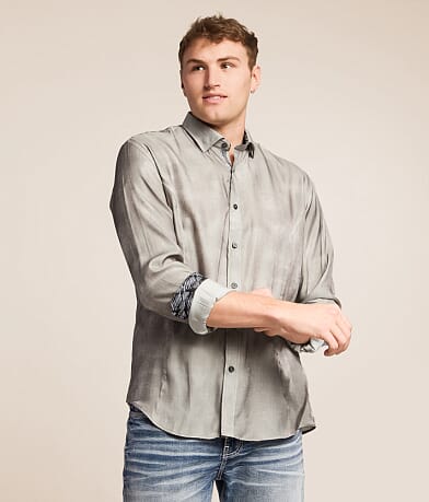 シャツ shoop clothing buckle shirts Men's Eight X Grey Clothing | Buckle